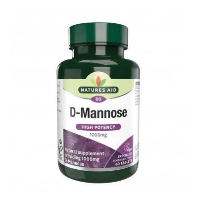 Natures Aid D Mannose 1000mg 60 tabs